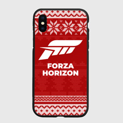 Чехол для iPhone XS Max матовый Новогодний Forza Horizon