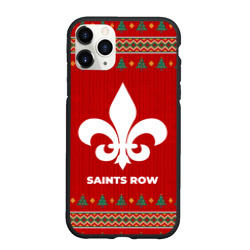 Чехол для iPhone 11 Pro Max матовый Saints Row new year