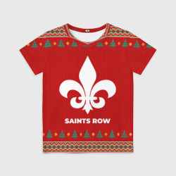 Детская футболка 3D Saints Row new year