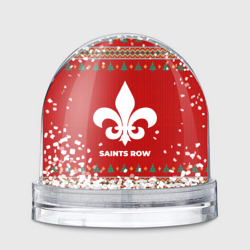 Игрушка Снежный шар Saints Row new year