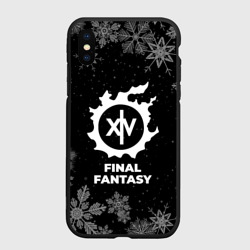 Чехол для iPhone XS Max матовый Снежный Final Fantasy