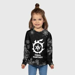 Детский лонгслив 3D Снежный Final Fantasy - фото 2