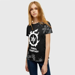 Женская футболка 3D Снежный Final Fantasy - фото 2