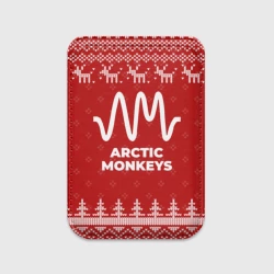 Картхолдер Magsafe магнитный Новогодний Arctic Monkeys с оленями