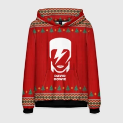 Мужская толстовка 3D David Bowie new year