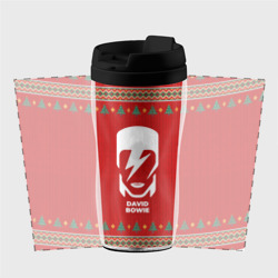 Термокружка-непроливайка David Bowie new year - фото 2