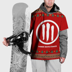 Накидка на куртку 3D Three Days Grace new year