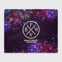 Плед 3D Праздничный Bullet For My Valentine