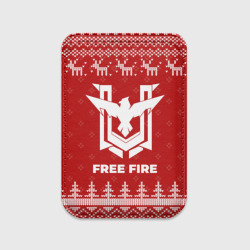 Картхолдер Magsafe магнитный Новогодний Free Fire с оленями