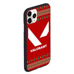 Чехол для iPhone 11 Pro Max матовый Valorant new year - фото 2