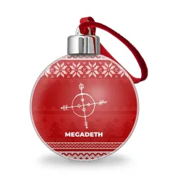 Ёлочный шар Новогодний Megadeth