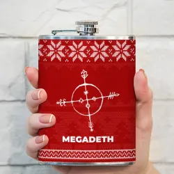 Фляга Новогодний Megadeth - фото 2