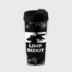 Термокружка-непроливайка Снежный Limp Bizkit