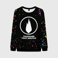 Мужской свитшот 3D Thousand Foot Krutch конфети