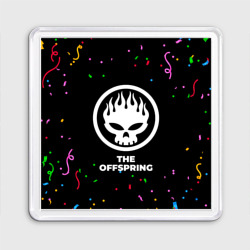 Магнит 55*55 The Offspring конфети