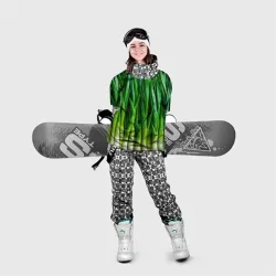 Накидка на куртку 3D Зеленый лук - фото 2