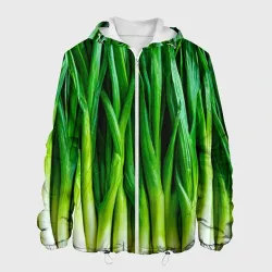 Мужская куртка 3D Зеленый лук