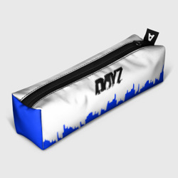 Пенал школьный 3D Dayz сине белая геомтерия