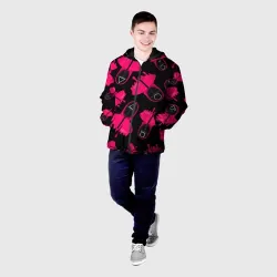 Мужская куртка 3D Стражи из игры в кальмара - фото 2