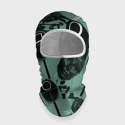 Балаклава 3D Игра в кальмара маска ведущего и стражников