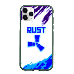 Чехол для iPhone 11 Pro Max матовый Rust неоновые краски