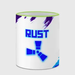 Кружка с полной запечаткой Rust неоновые краски - фото 2