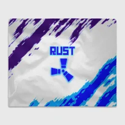Плед 3D Rust неоновые краски