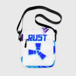 Сумка через плечо 3D Rust неоновые краски