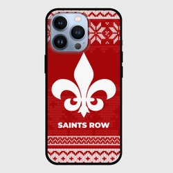 Чехол для iPhone 13 Pro Новогодний Saints Row
