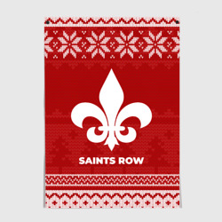 Постер Новогодний Saints Row