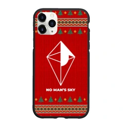 Чехол для iPhone 11 Pro Max матовый No Man's Sky new year