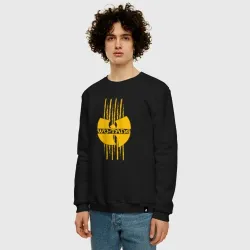 Мужской свитшот хлопок Wu-Tang tiger style - фото 2