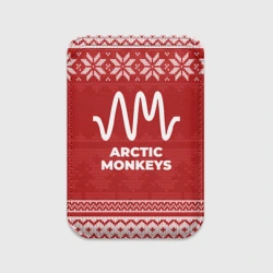 Картхолдер Magsafe магнитный Новогодний Arctic Monkeys