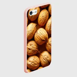 Чехол для iPhone 5/5S матовый Грецкие орехи в скорлупе - фото 2