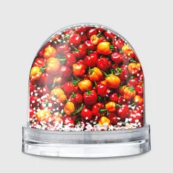 Игрушка Снежный шар Болгарский перец