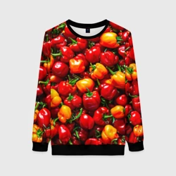 Женский свитшот 3D Болгарский перец