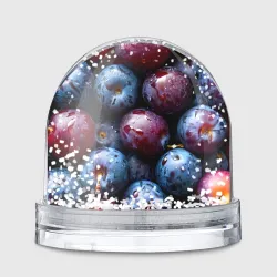 Игрушка Снежный шар Слива