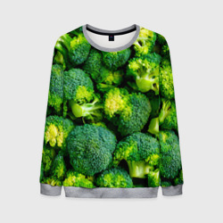 Мужской свитшот 3D Брокколи
