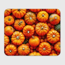 Прямоугольный коврик для мышки Куча тыкв