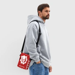 Сумка через плечо 3D Новогодний Gears of War с оленями - фото 2