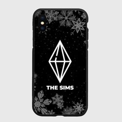 Чехол для iPhone XS Max матовый Снежный The Sims