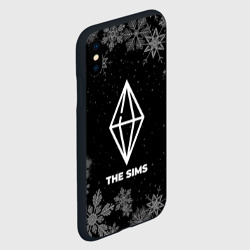 Чехол для iPhone XS Max матовый Снежный The Sims - фото 2