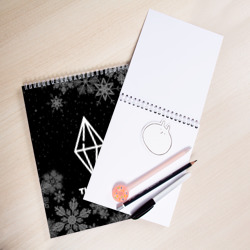 Скетчбук Снежный The Sims - фото 2