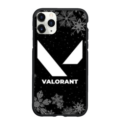 Чехол для iPhone 11 Pro Max матовый Снежный Valorant