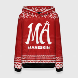 Женская толстовка 3D Новогодний Maneskin