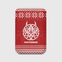 Картхолдер Magsafe магнитный Новогодний Disturbed