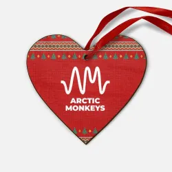 Деревянная игрушка Сердце Arctic Monkeys new year