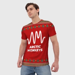 Мужская футболка 3D Arctic Monkeys new year - фото 2