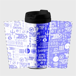 Термокружка-непроливайка Twenty one pilots лого - фото 2