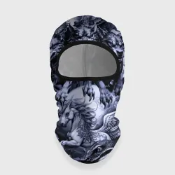 Балаклава 3D Мифические существа с стиле тату